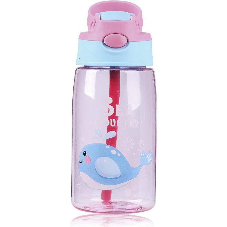 Orchids Aquae Cute Water Bottle For School Kids Girls, & Leak Proof